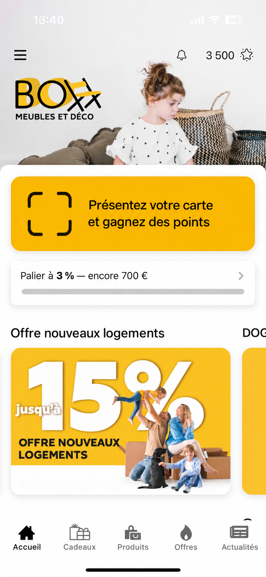 Exemple d’interface en français